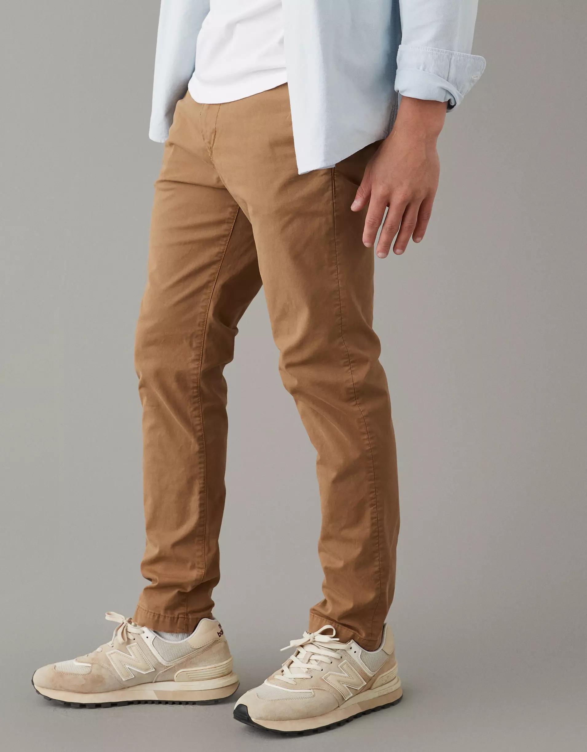 AE Flex Slim Lived-In Khaki Pant Product Image
