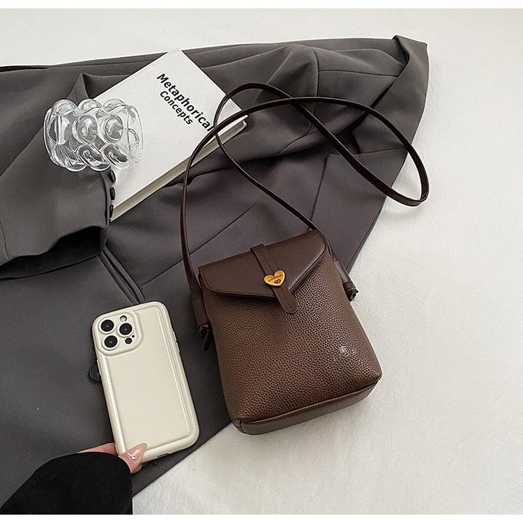 Vintage Fashion Heart Crossbody Shoulder Purse Product Image