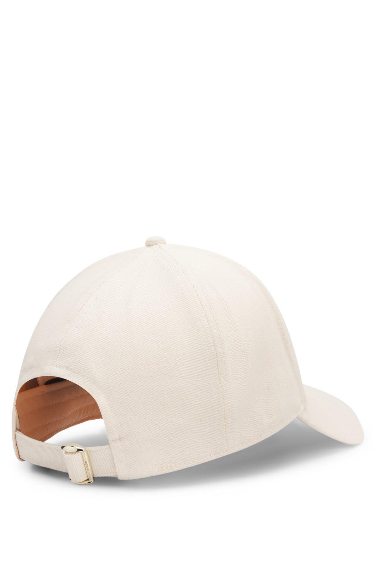 Stretch-cotton cap with Double B monogram Product Image