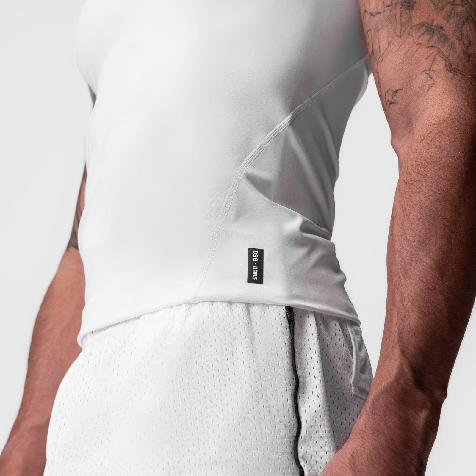 0985. WarpFlexx-Lite® Slim Tank - White Product Image