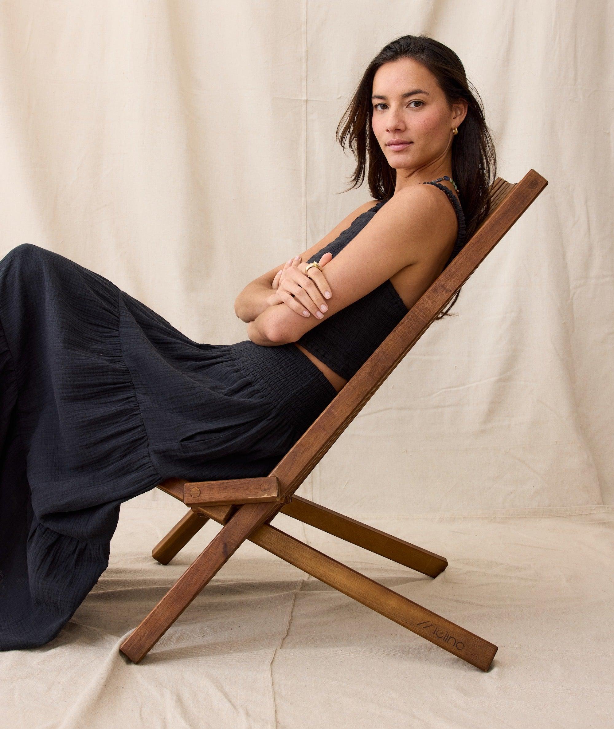 Corinne Double Cloth Maxi Skirt Product Image