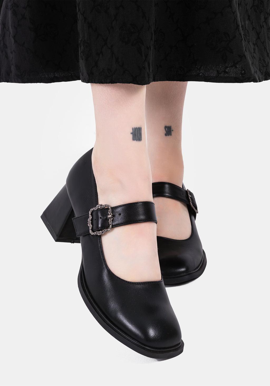 Hina Floral Buckle Mary Jane Shoes Product Image