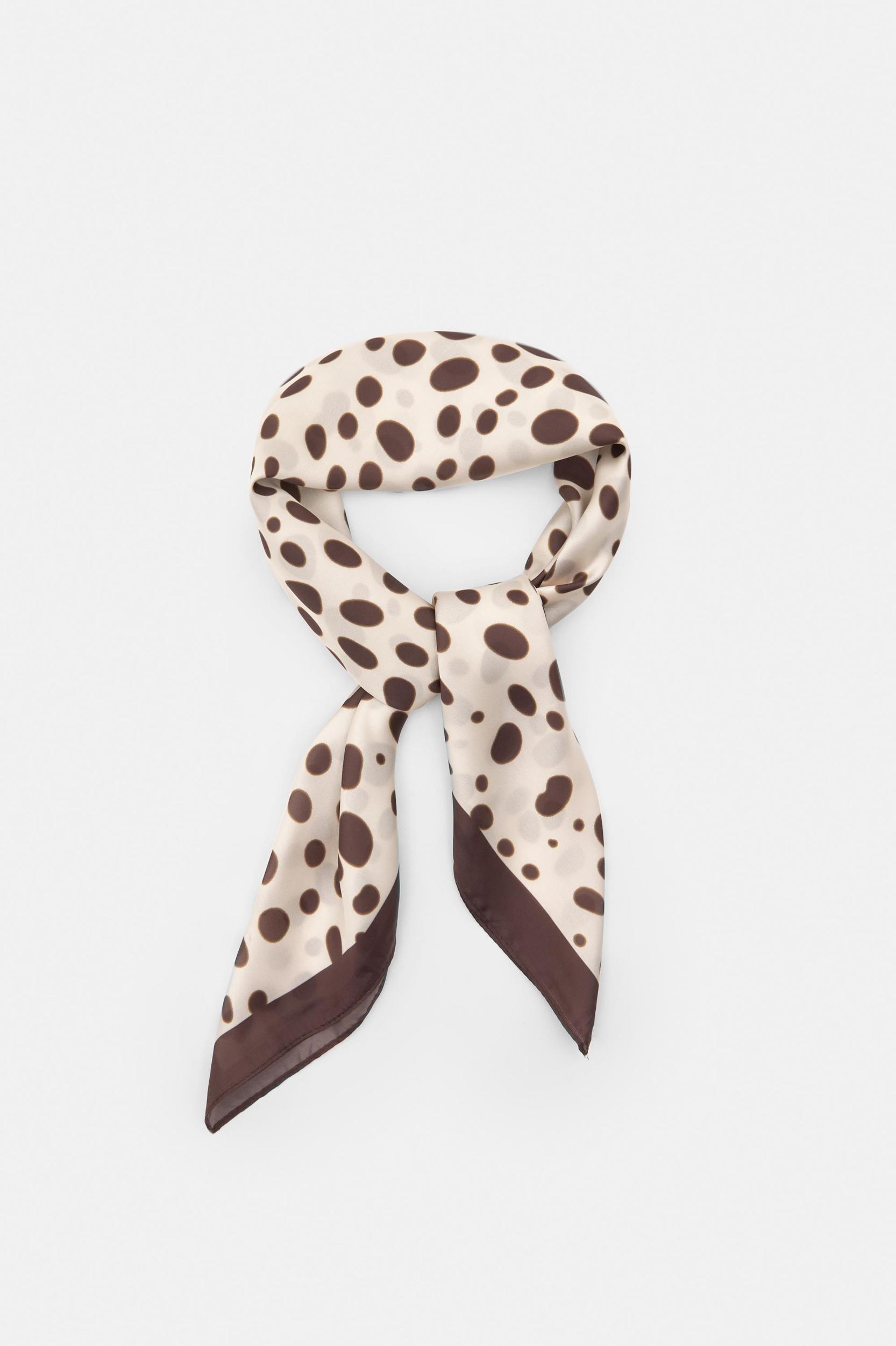 Animal print bandanna scarf Product Image