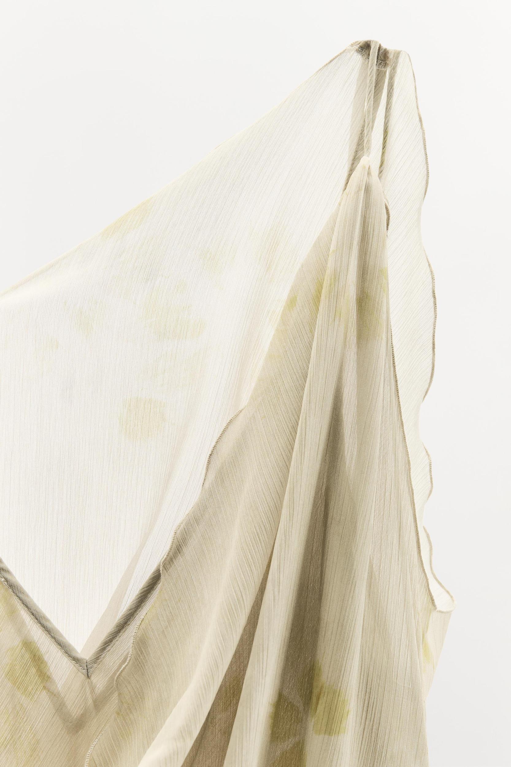 FLORAL PRINT CAPE DRESS Product Image