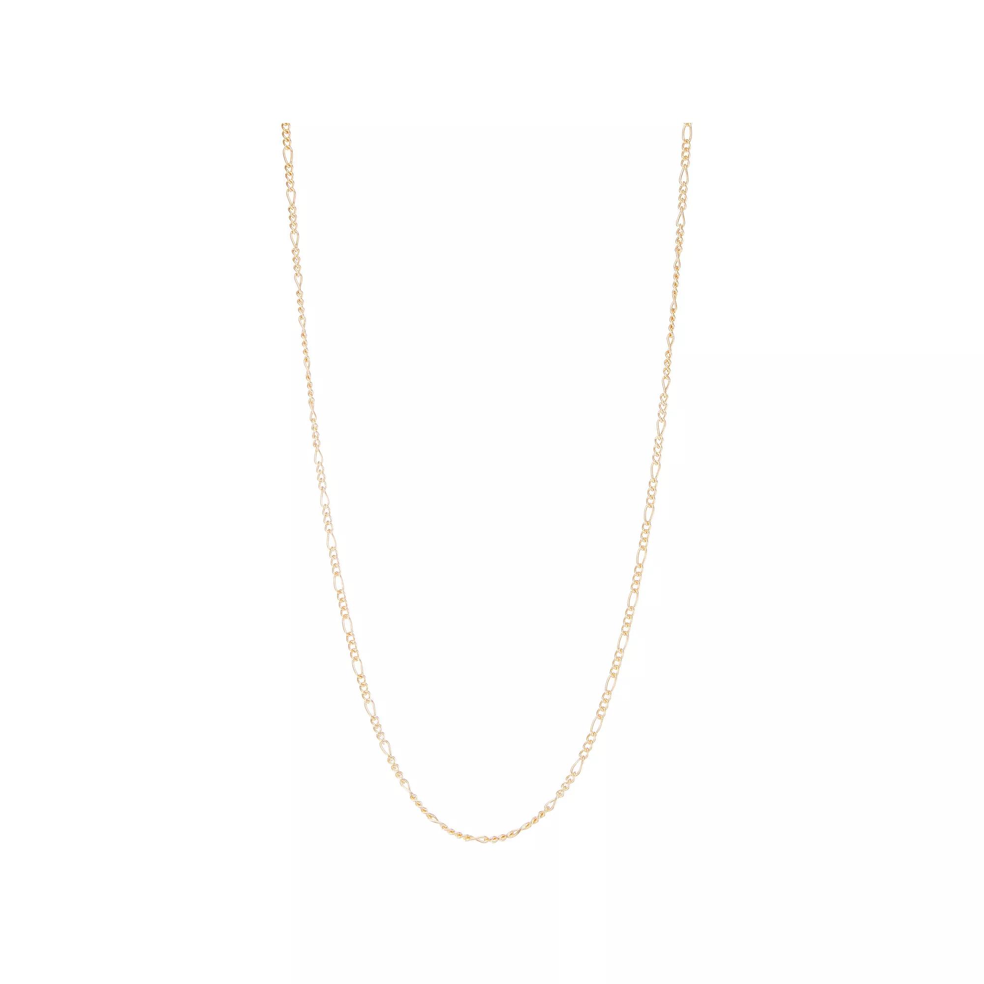 Jordan Blue 14k Gold Filled 2.9 mm Figaro Chain Necklace, Women's, Size: 18" Product Image