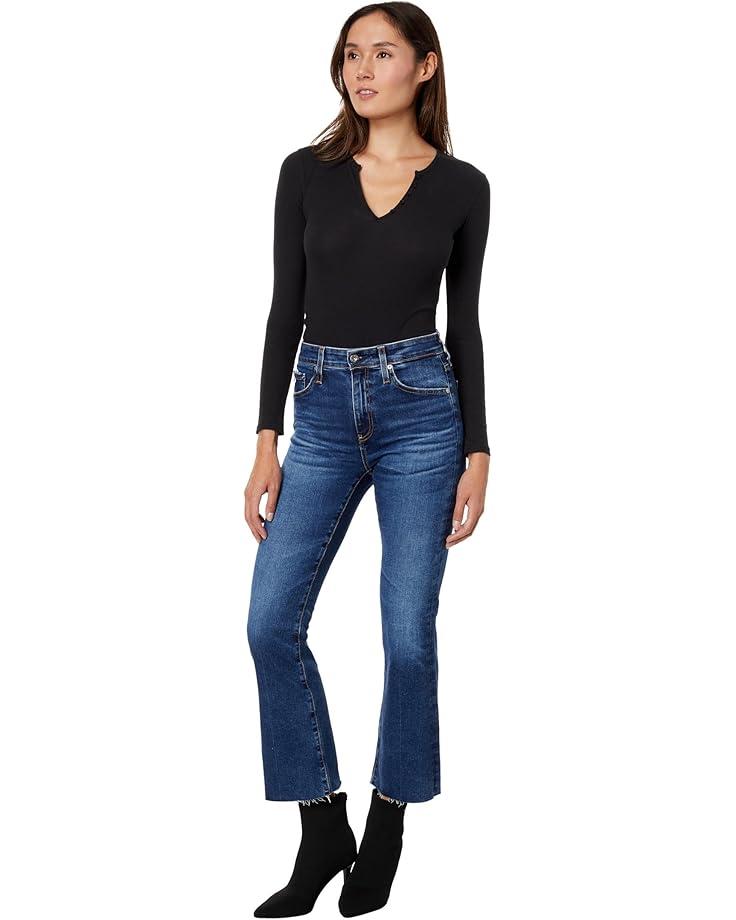 Farrah Mid Rise Crop Boot Jeans in Carlisle Product Image