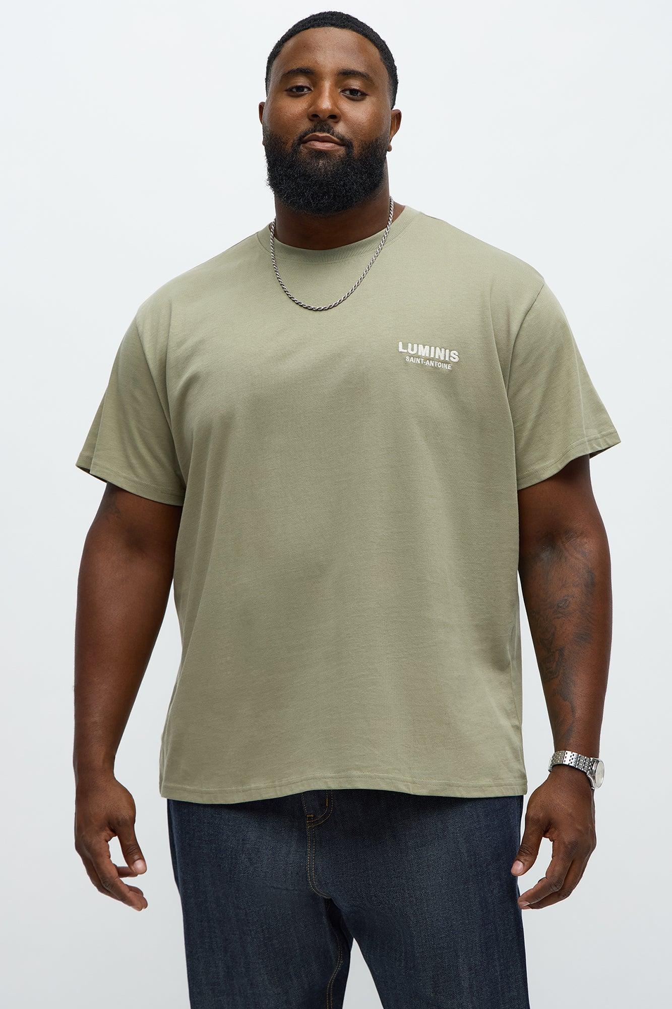 Luminis Saint Antoine Short Sleeve Tee - Sage Male Product Image