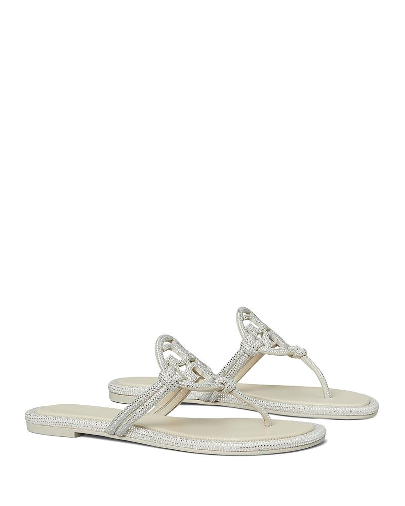 Tory Burch Womens Miller Pave Knotted Sandals Product Image