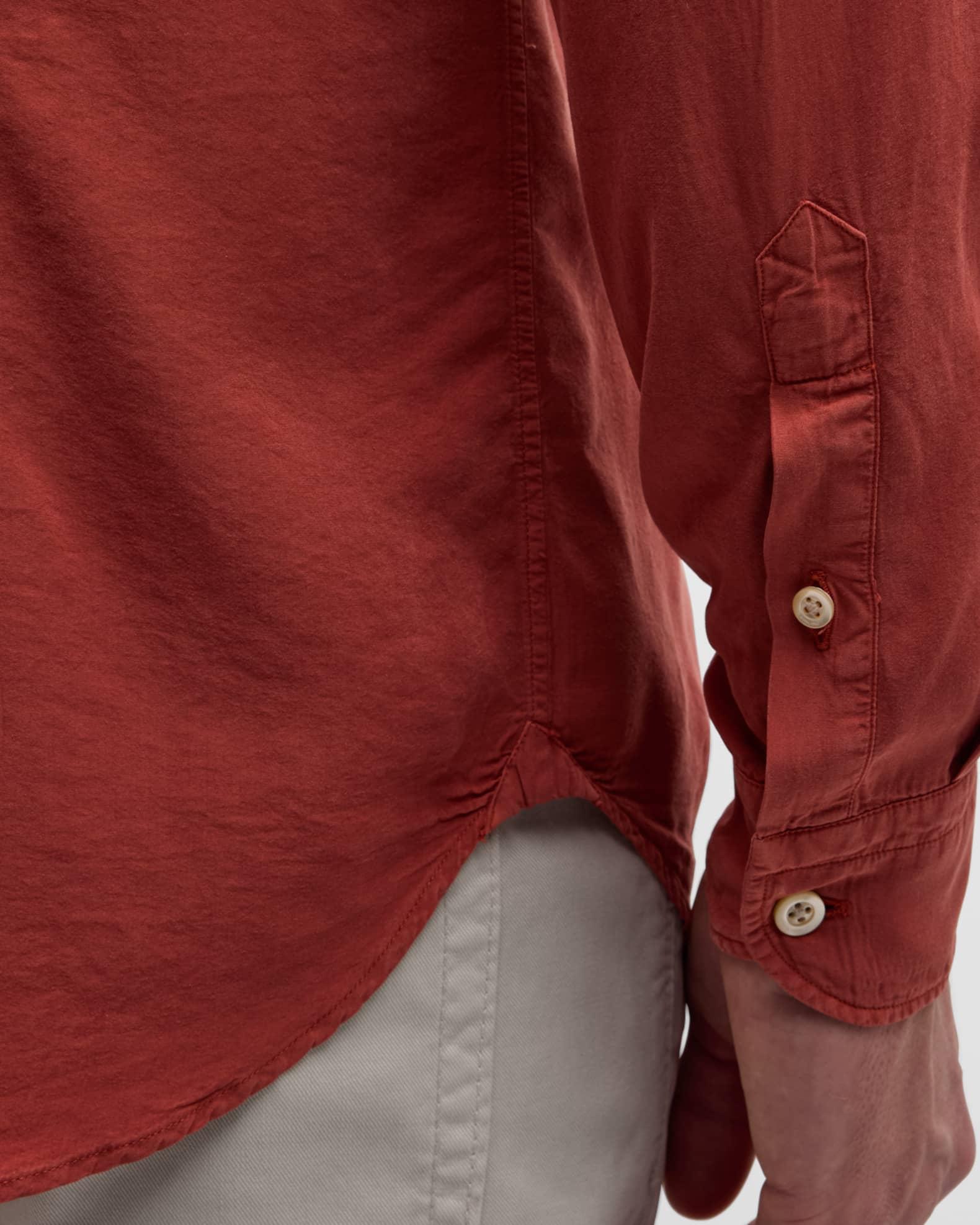 Men's Garment-Dyed Lyocell Sport Shirt Product Image