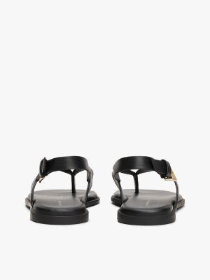 Flat Leather Slingback Sandal Product Image