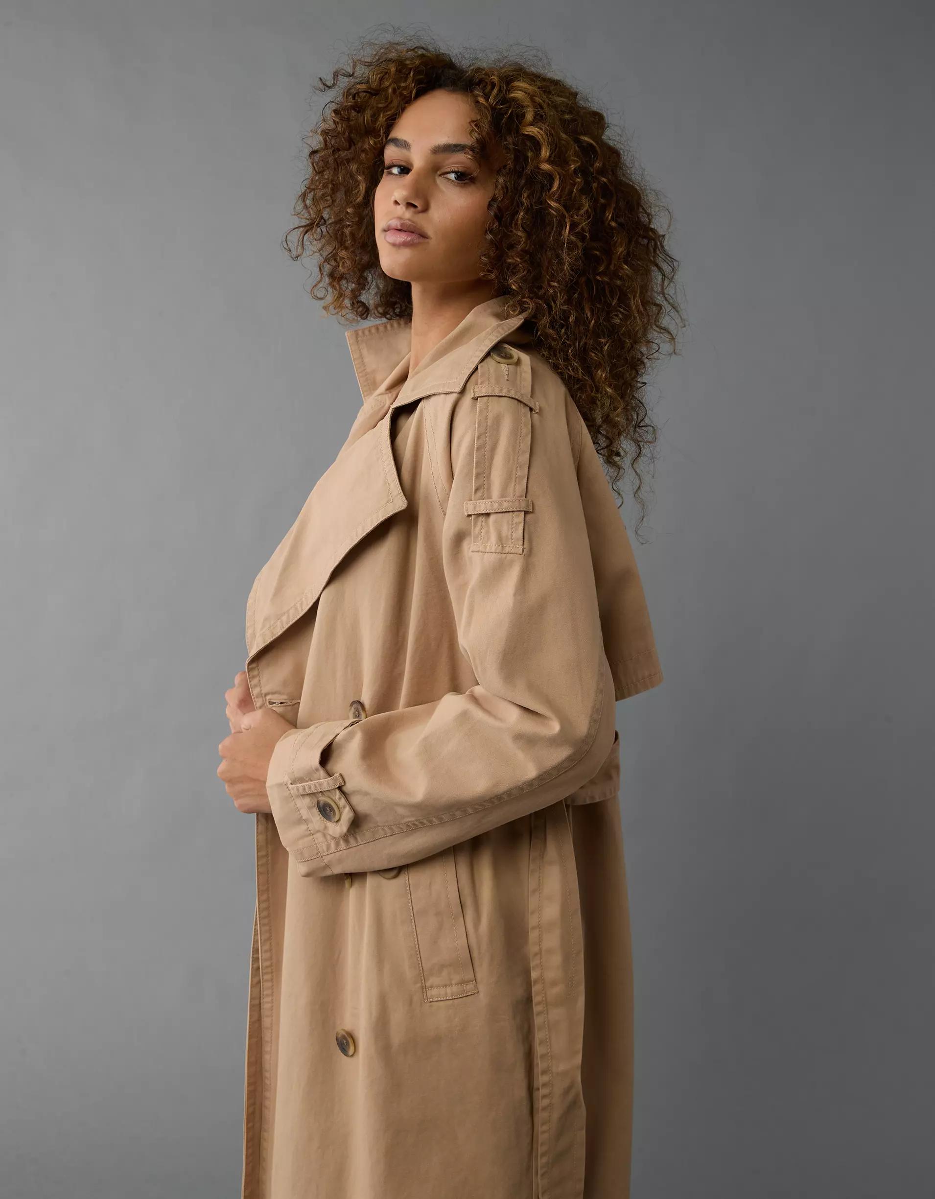 AE Twill Trench Coat Product Image