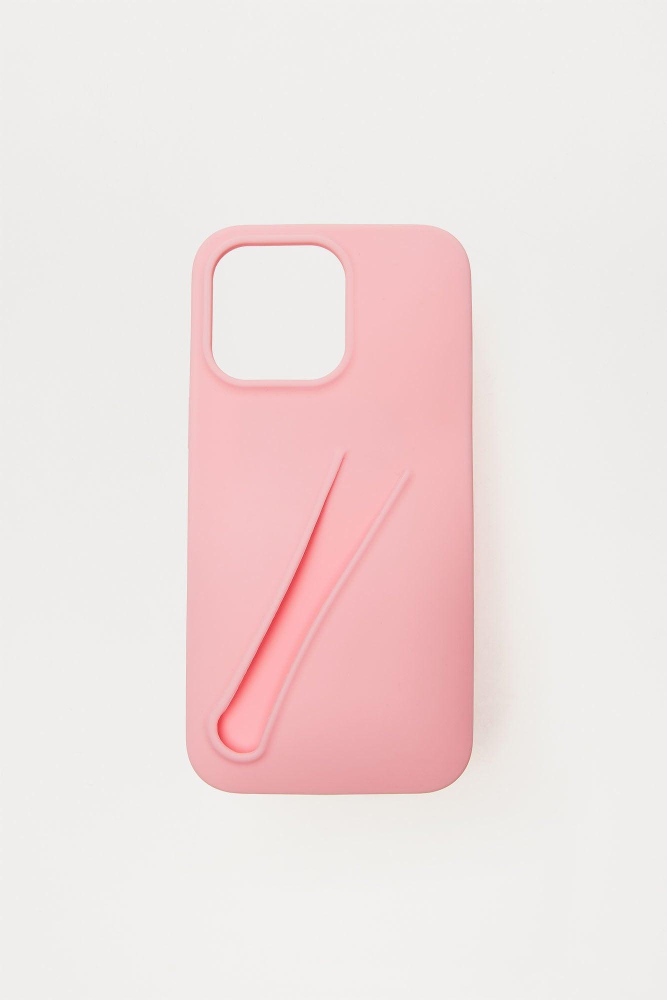 Lip Gloss On Me Iphone 15 Case - Pink Product Image