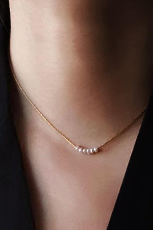 Little Pearl Simple Necklace Product Image