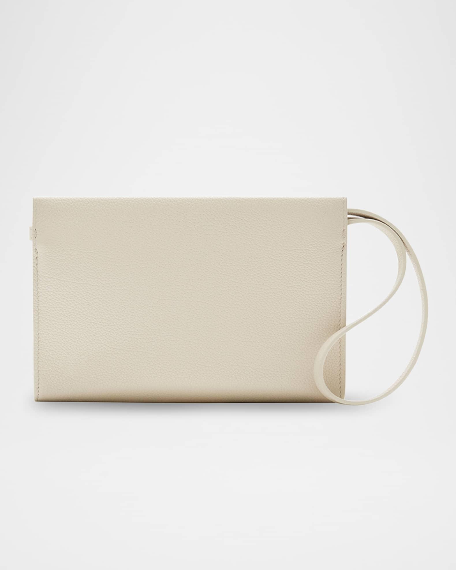 Cotswolds Grainy Leather Pouch Bag Product Image