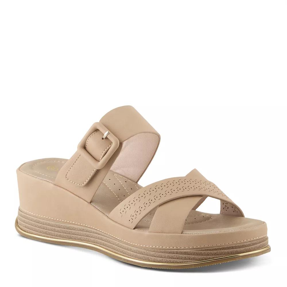 Patrizia Women's Cattaneo Slide Sandals, Size: 41, Beige Product Image