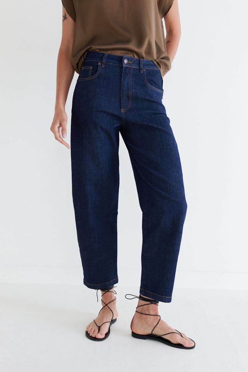 The Classic Barrel Leg Jeans Product Image