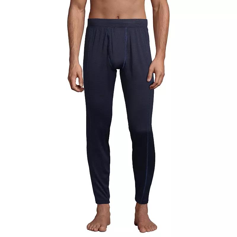 Men's Lands' End Expedition Baselayer Pants, Size: XL, Light Blue Product Image