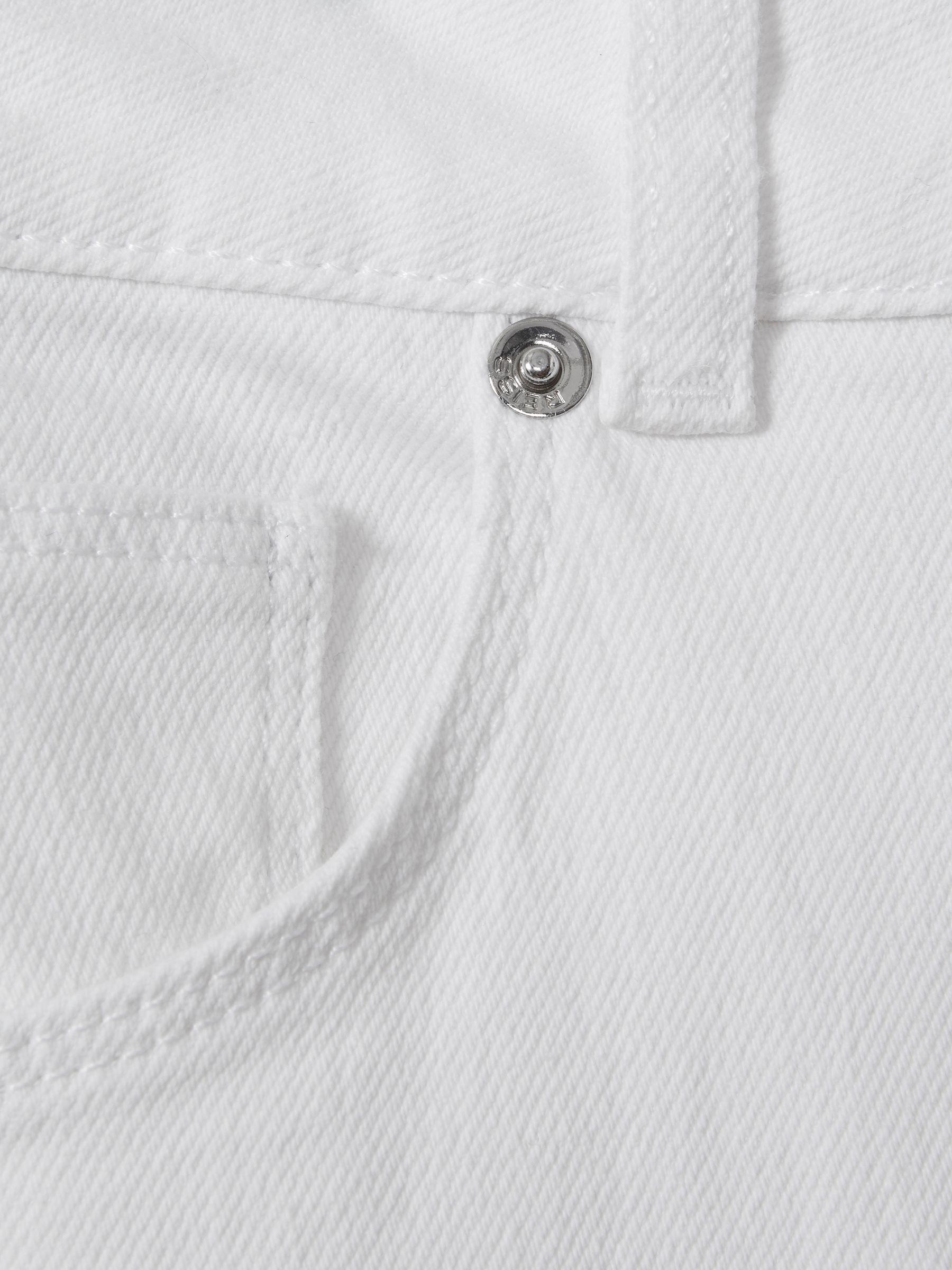 Petite Polka-Dot Wide-Leg Suit Trousers in White/Navy Product Image