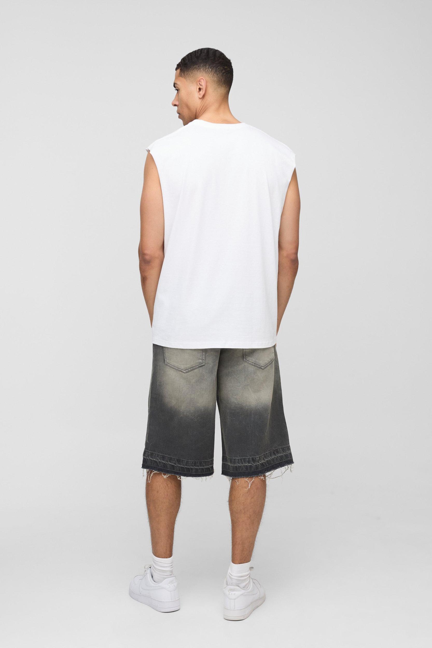 Oversized Official Graphic Tank | boohooMAN USA Product Image
