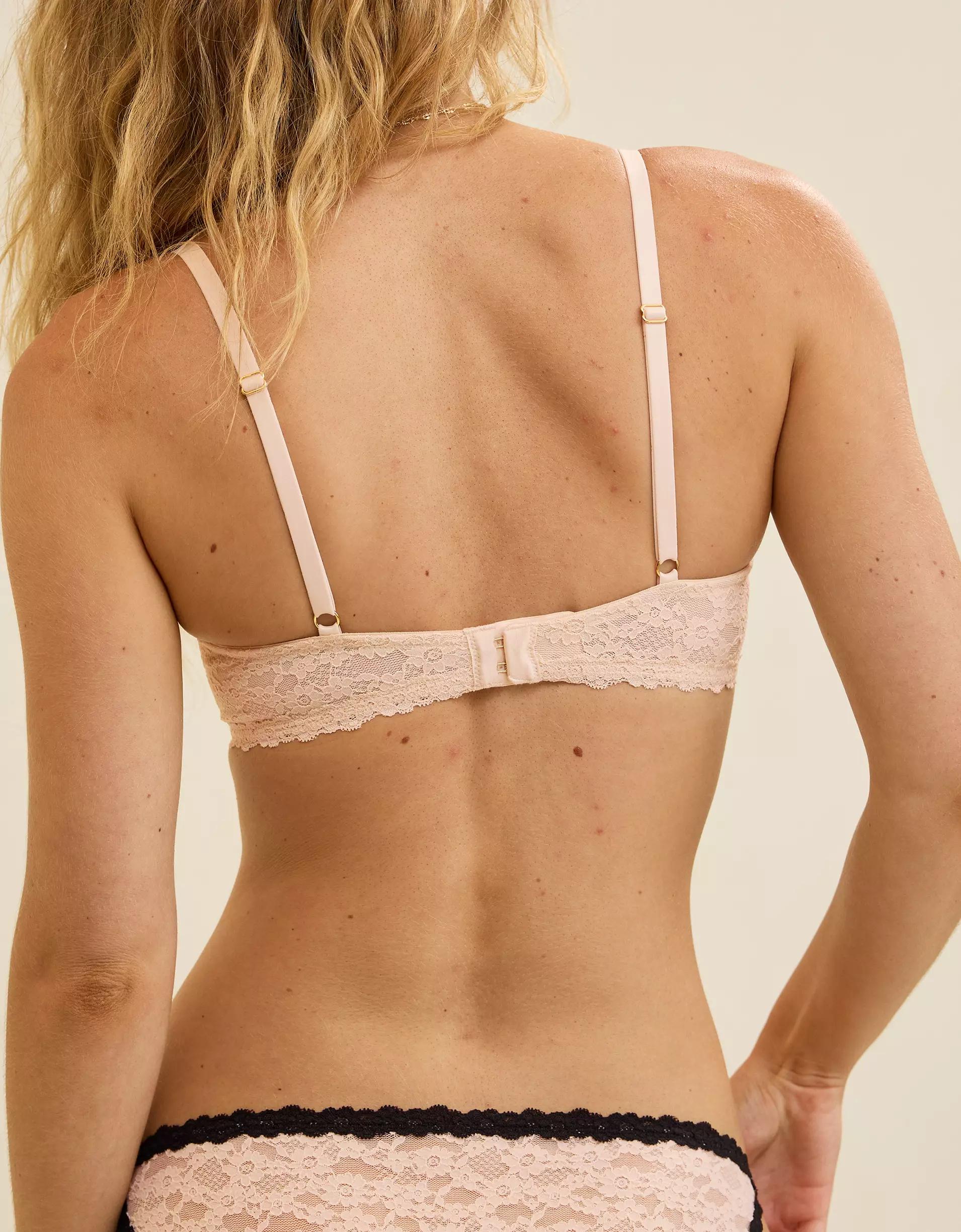 Show Off Vintage Lace Lightly Lined Balconette Bra Product Image