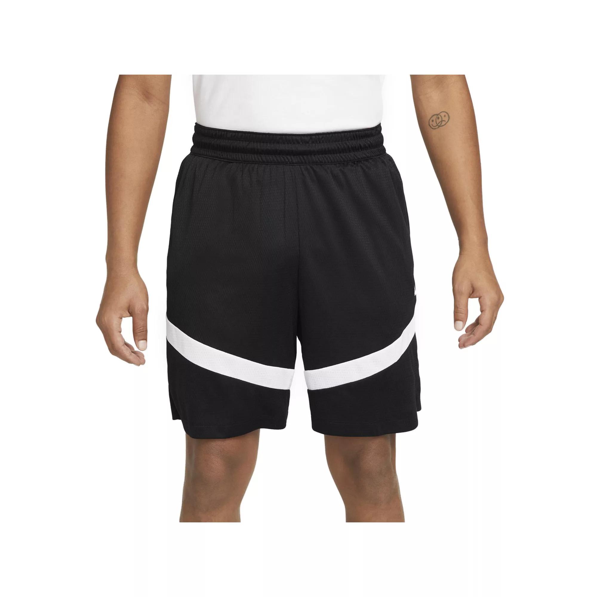 Men's Nike Dri-FIT Icon 8-in. Basketball Short, Size: Small, Black Navy Product Image