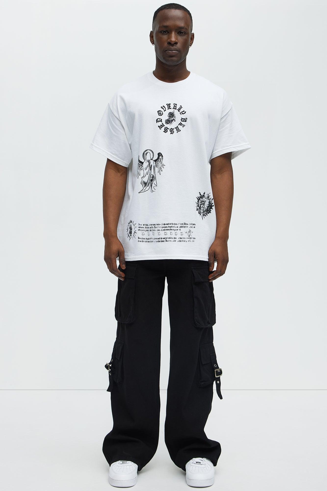 Blessed Worldwide Oversized Short Sleeve Tee - White Male Product Image