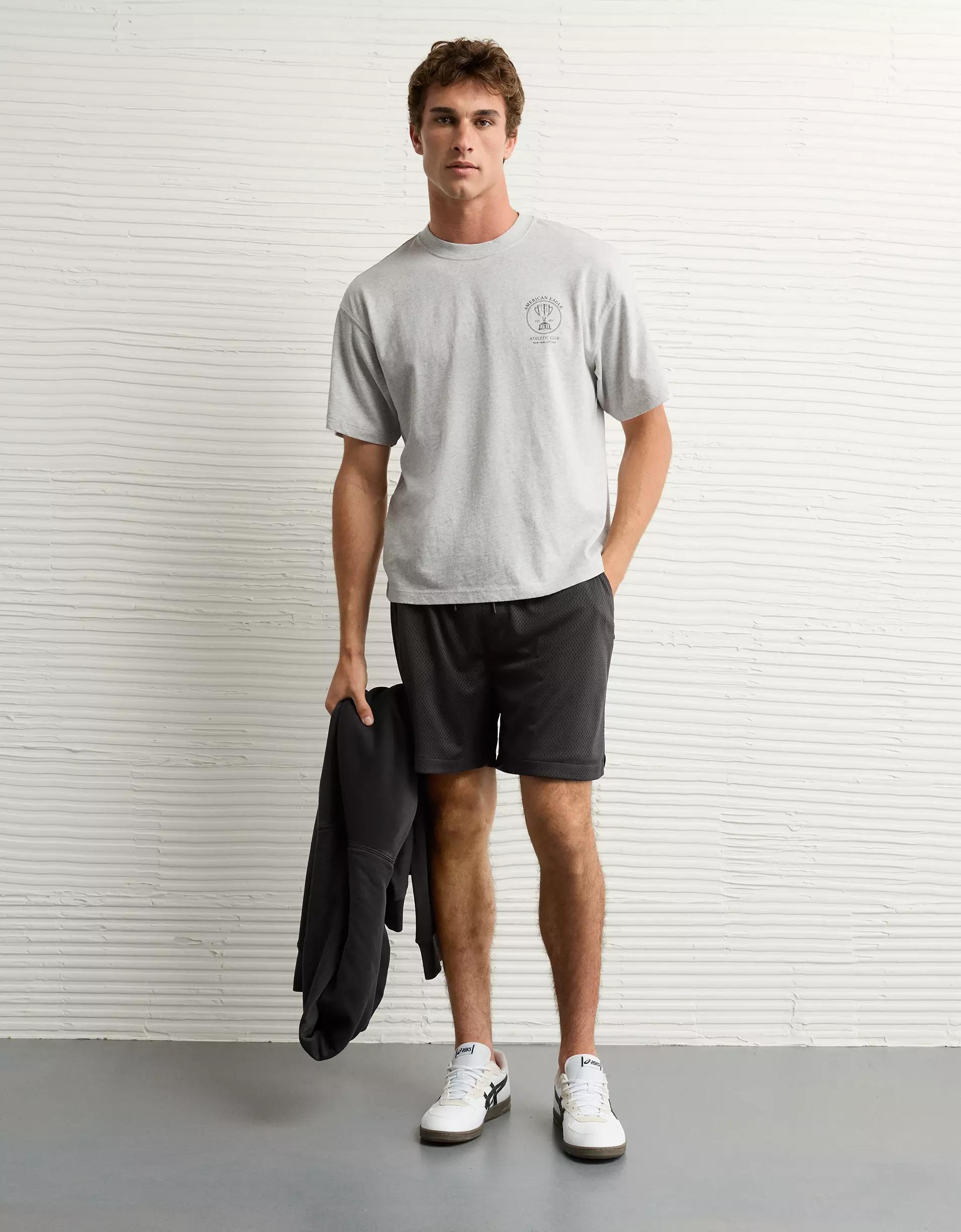 AE Boxy Logo Graphic T-Shirt Product Image