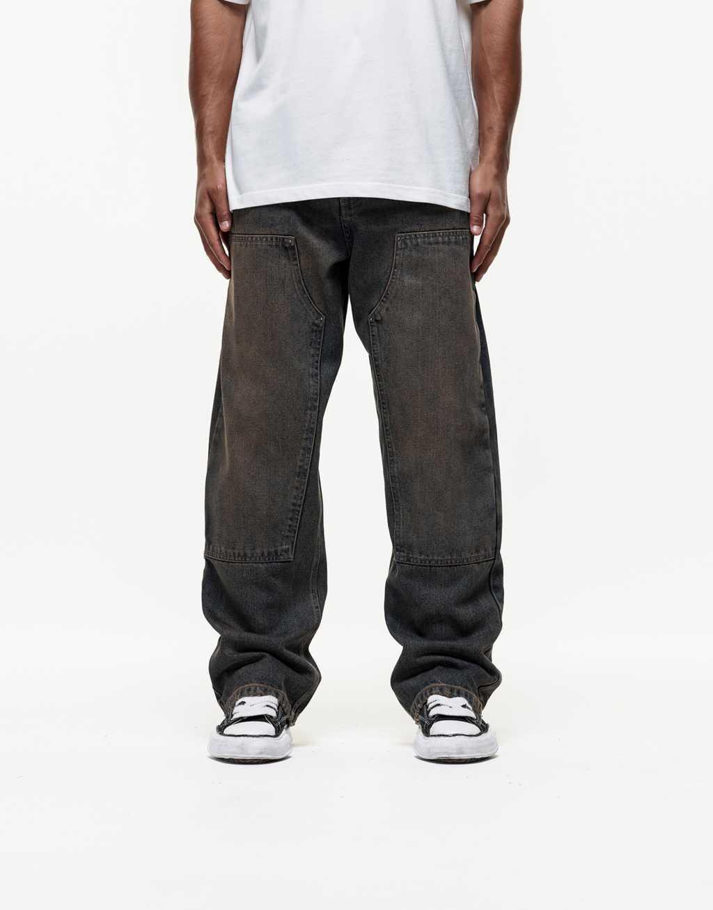 Good For Nothing traipse carpenter jeans in indigo rust wash Product Image