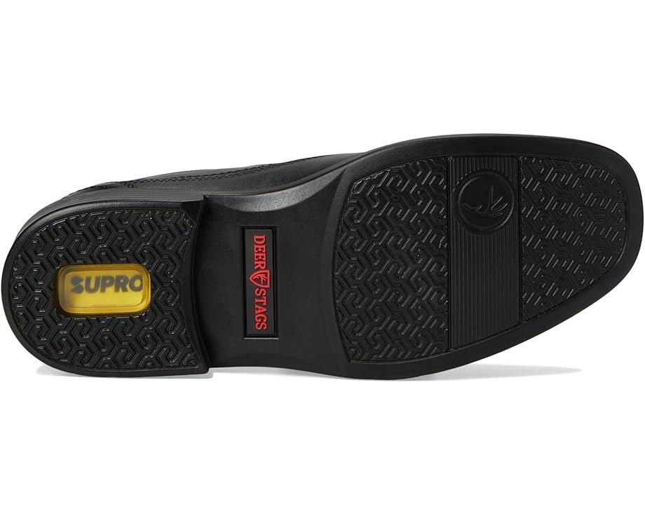 Stark Moccasin Toe Slip-On Leather Dress Casual Business Formal Loafer Product Image