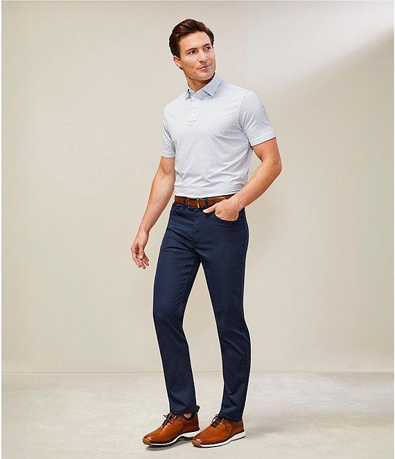 Cremieux Blue Label Performance Stretch Golf Short Sleeve Polo Shirt Product Image