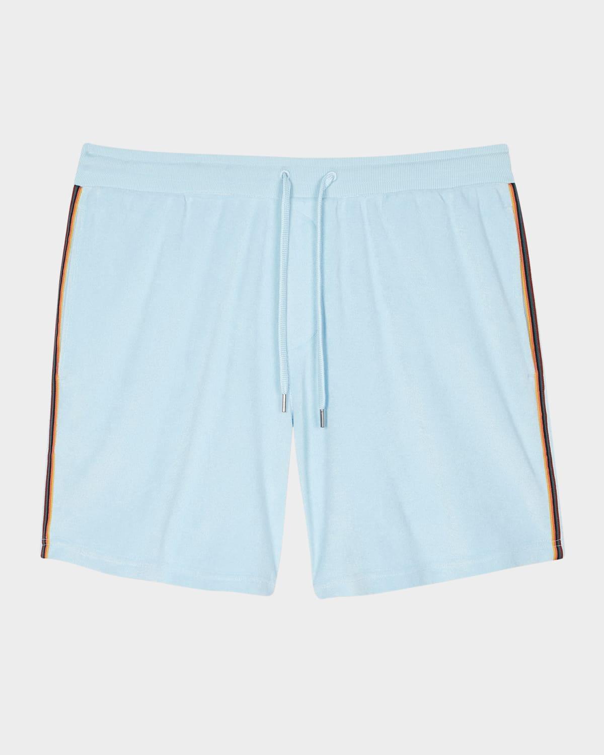 Mens Toweling Side-Stripe Shorts Product Image