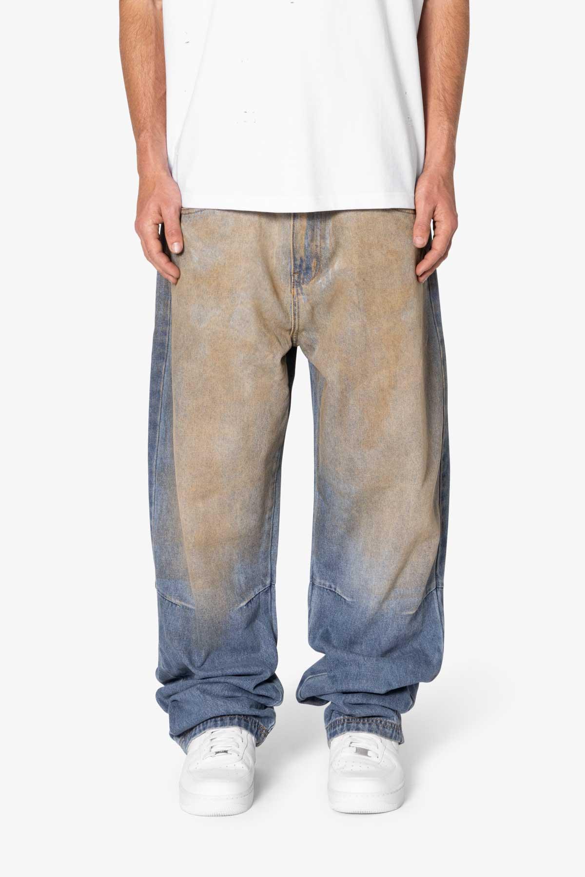 Ultra Baggy Barn Vintage Denim - Blue Product Image