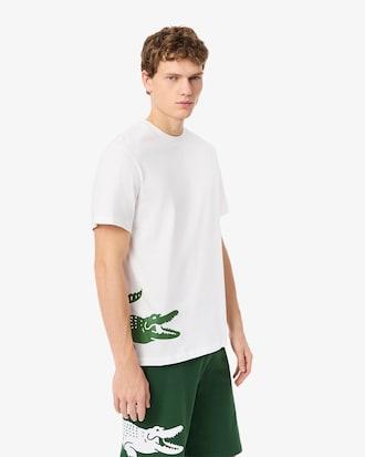 Printed Cotton Loungewear T-Shirt Product Image