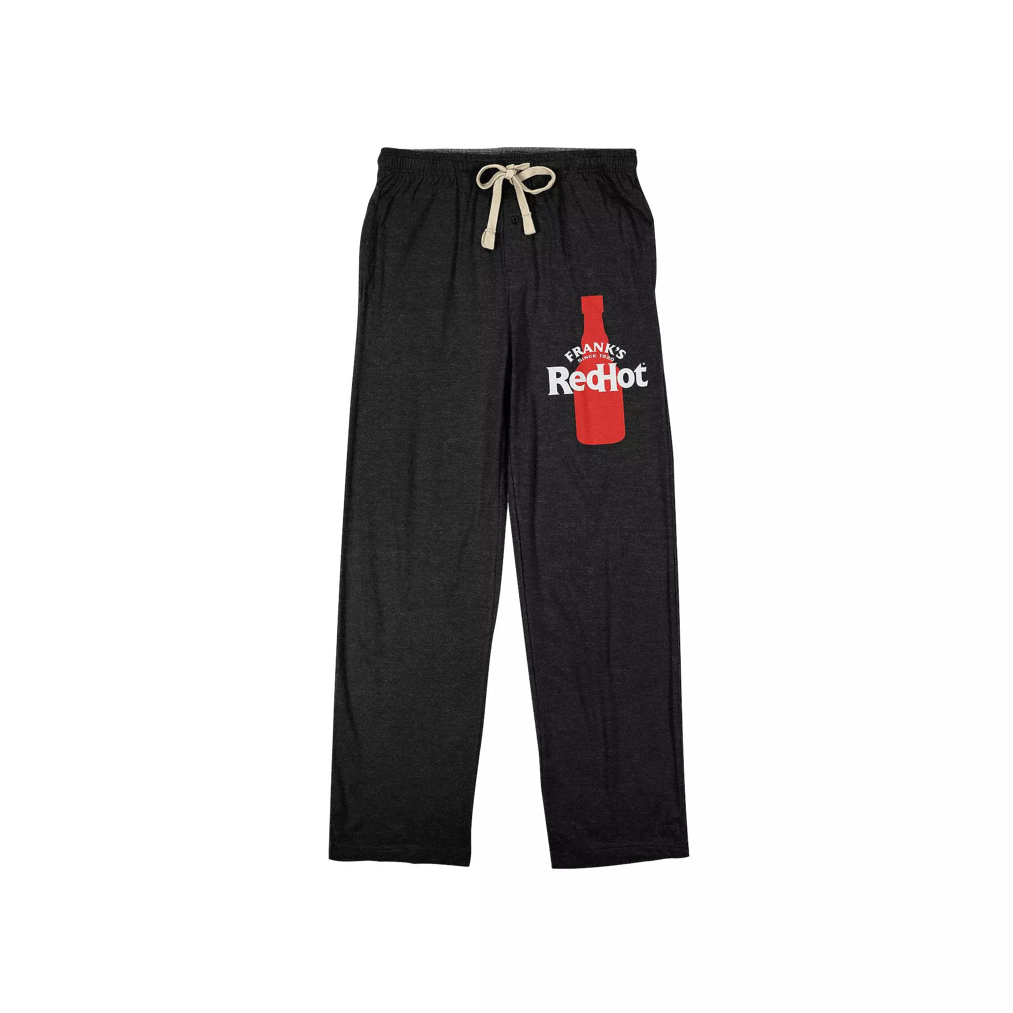 Men's Franks Redhot Sleep Pants, Size: Medium, Black Product Image