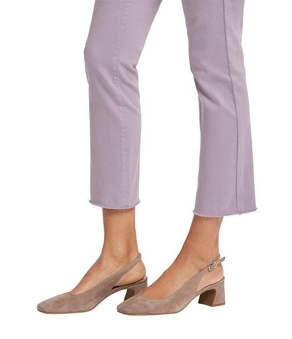 NYDJ Stretch Denim Sheri Slim Straight Fit Mid Rise Jeans Product Image