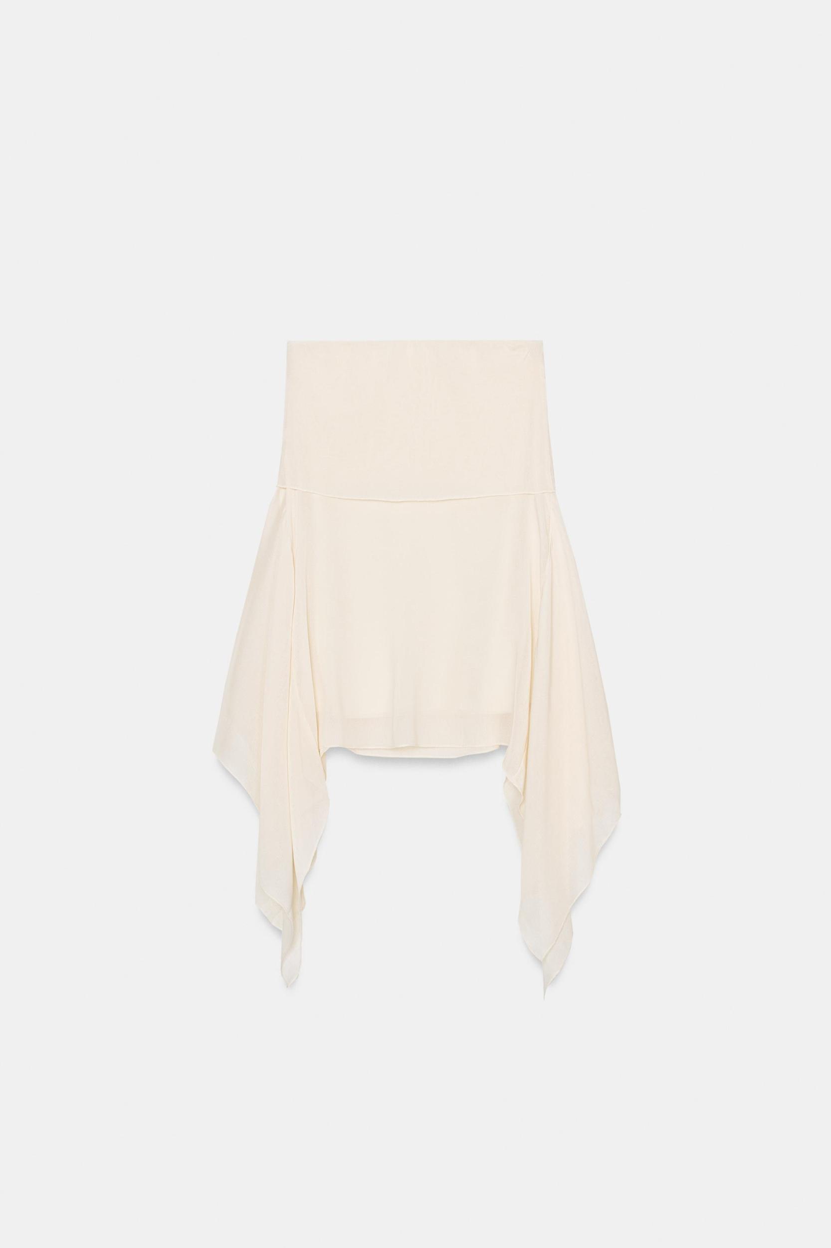 ASYMMETRIC FLOWY SKIRT Product Image