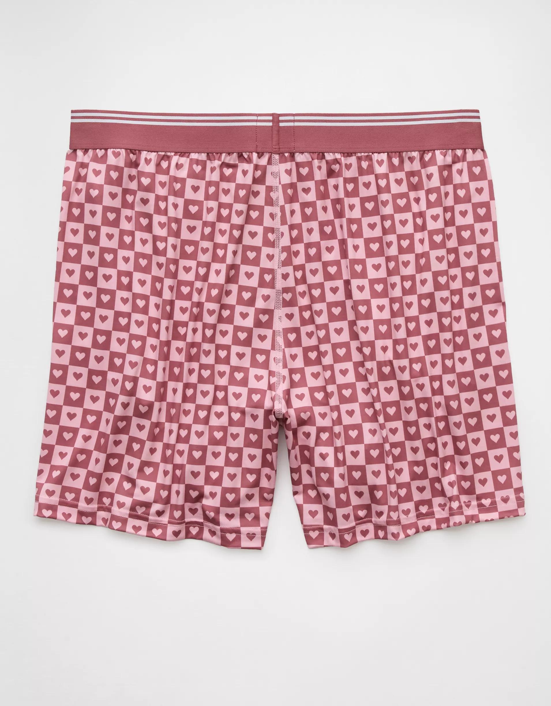 AEO Men's Watercolors Ultra Soft Pocket Boxer Short Product Image