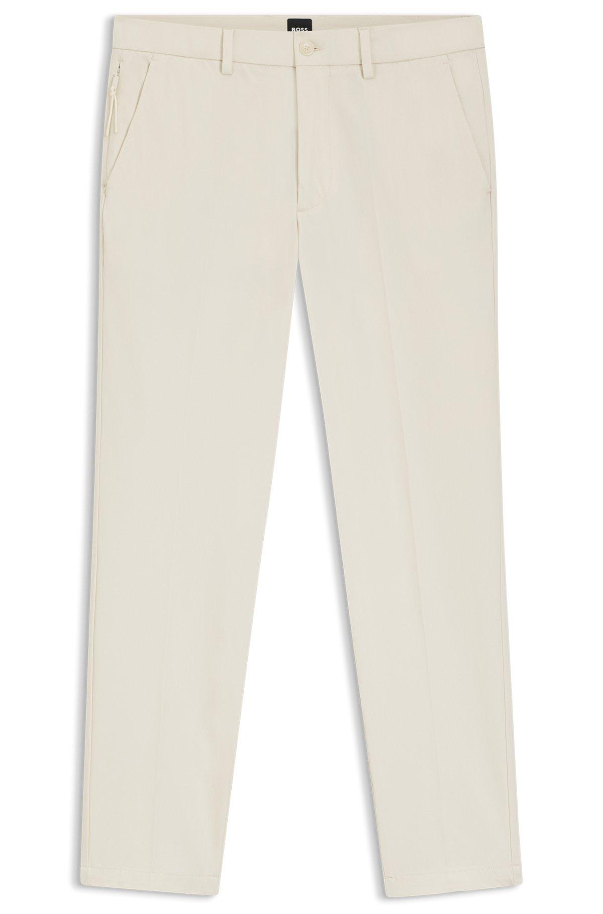 Slim-fit pants in a stretch-cotton blend Product Image