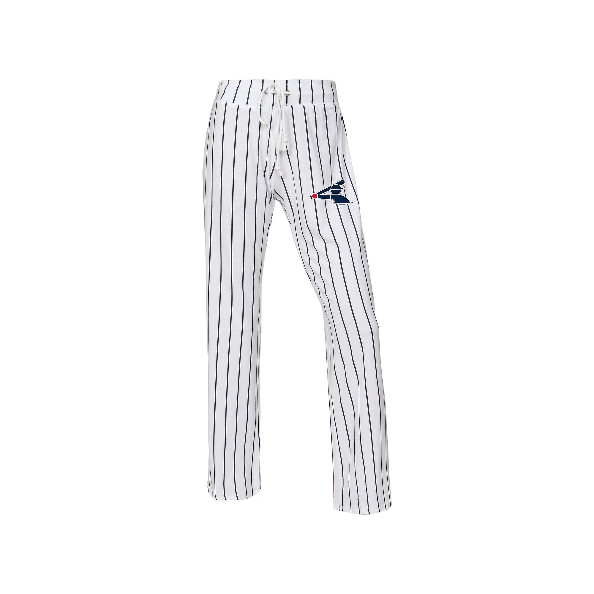 Women's Concepts Sport White Chicago White Sox Vigor Pinstripe Sleep Pant,  Product Image