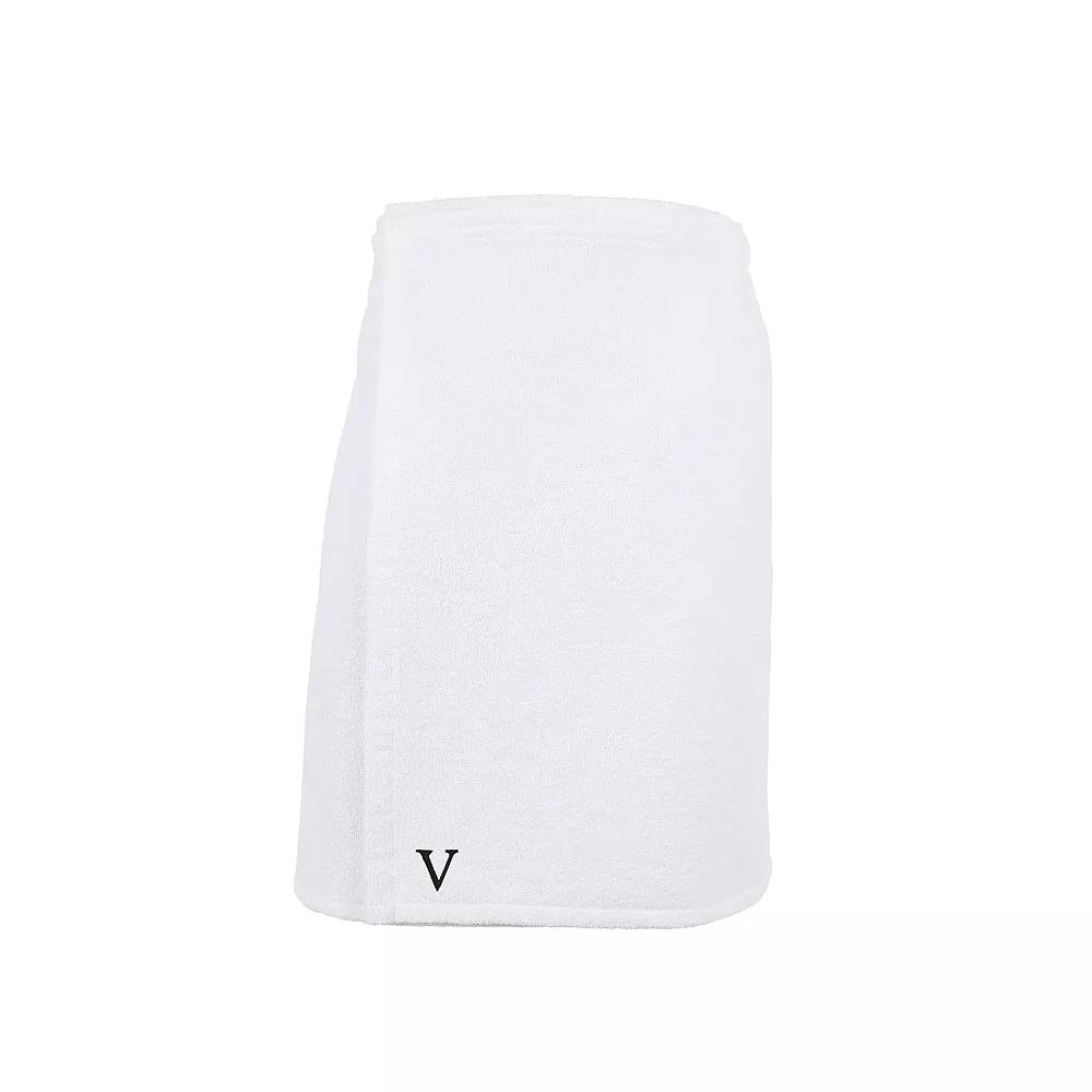 Linum Home Textiles Turkish Cotton Personalized Men's Terry Body Wrap, V Product Image