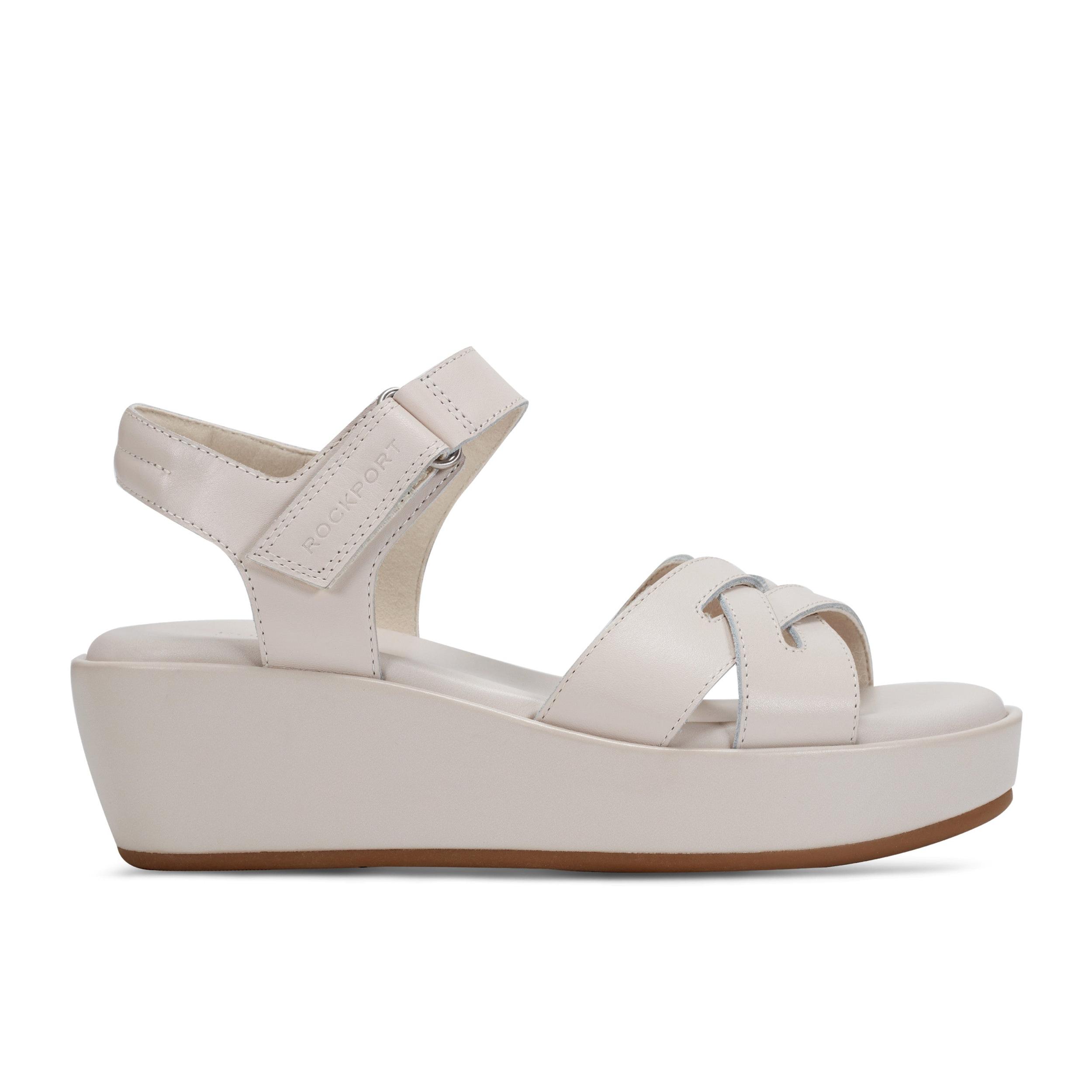 Women's Amira Strappy Open Toe Casual Wedge Sandals Product Image