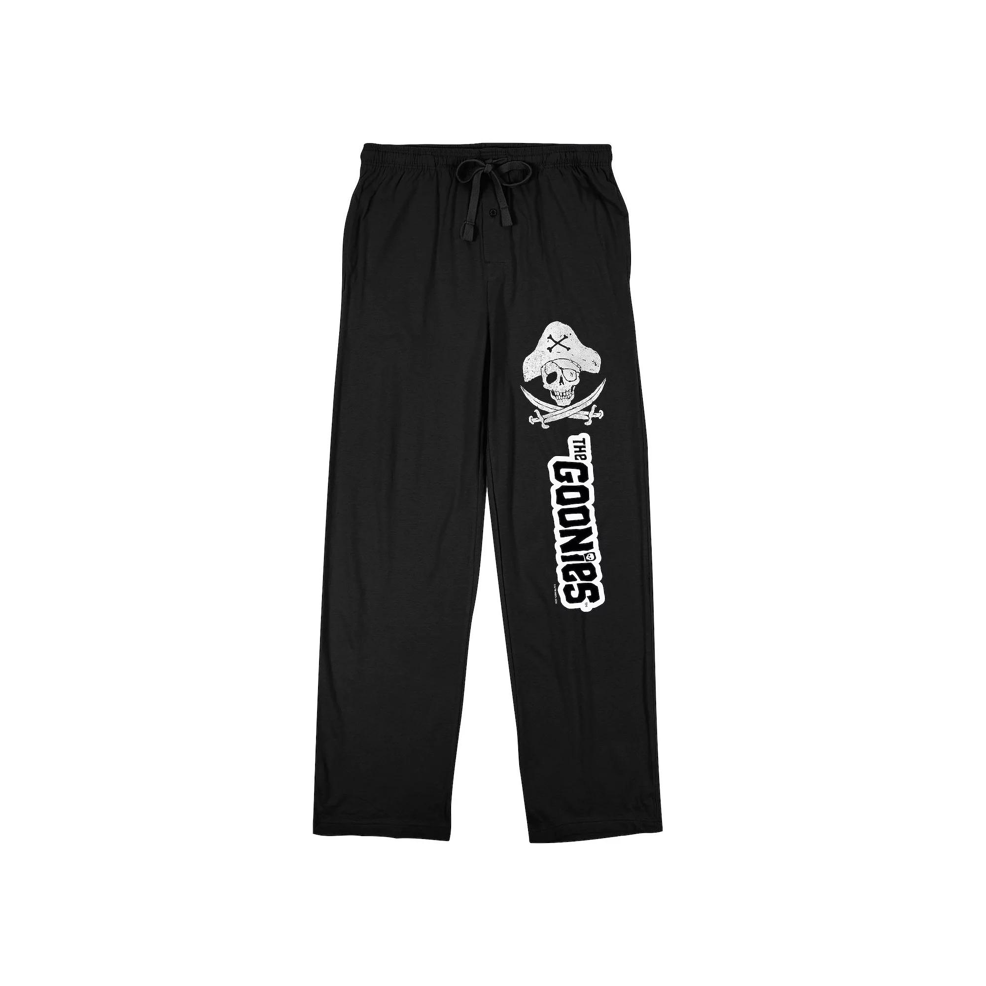 Men's The Goonies Pirate Sleep Pants, Size: XL, Black Product Image