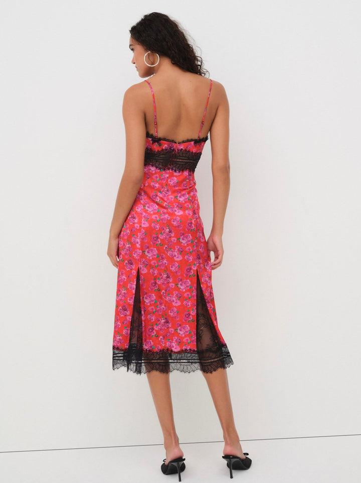 Bellamy Slip Dress — Red Product Image