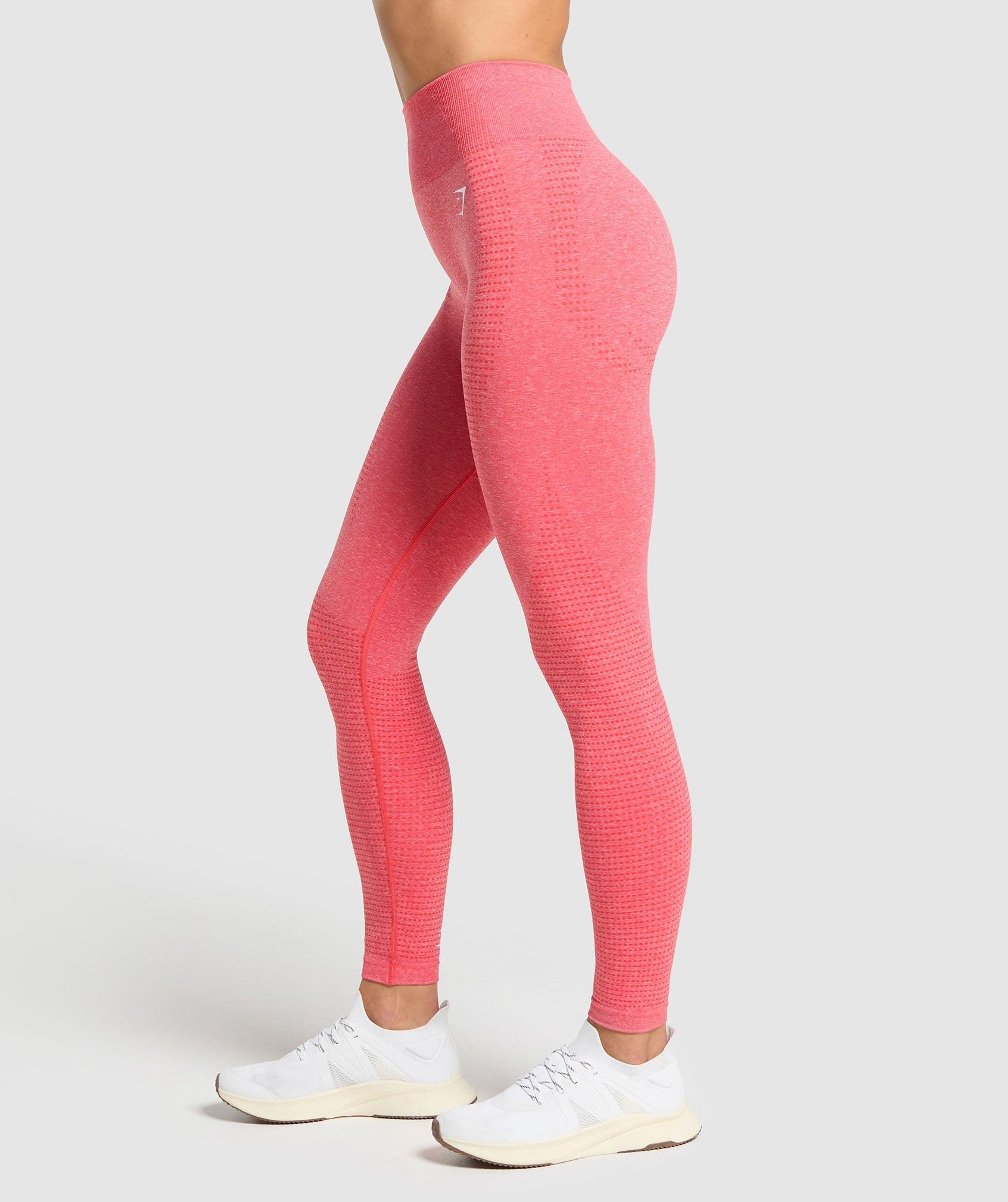 Gymshark Vital Leggings - Coral Red Marl Female Product Image