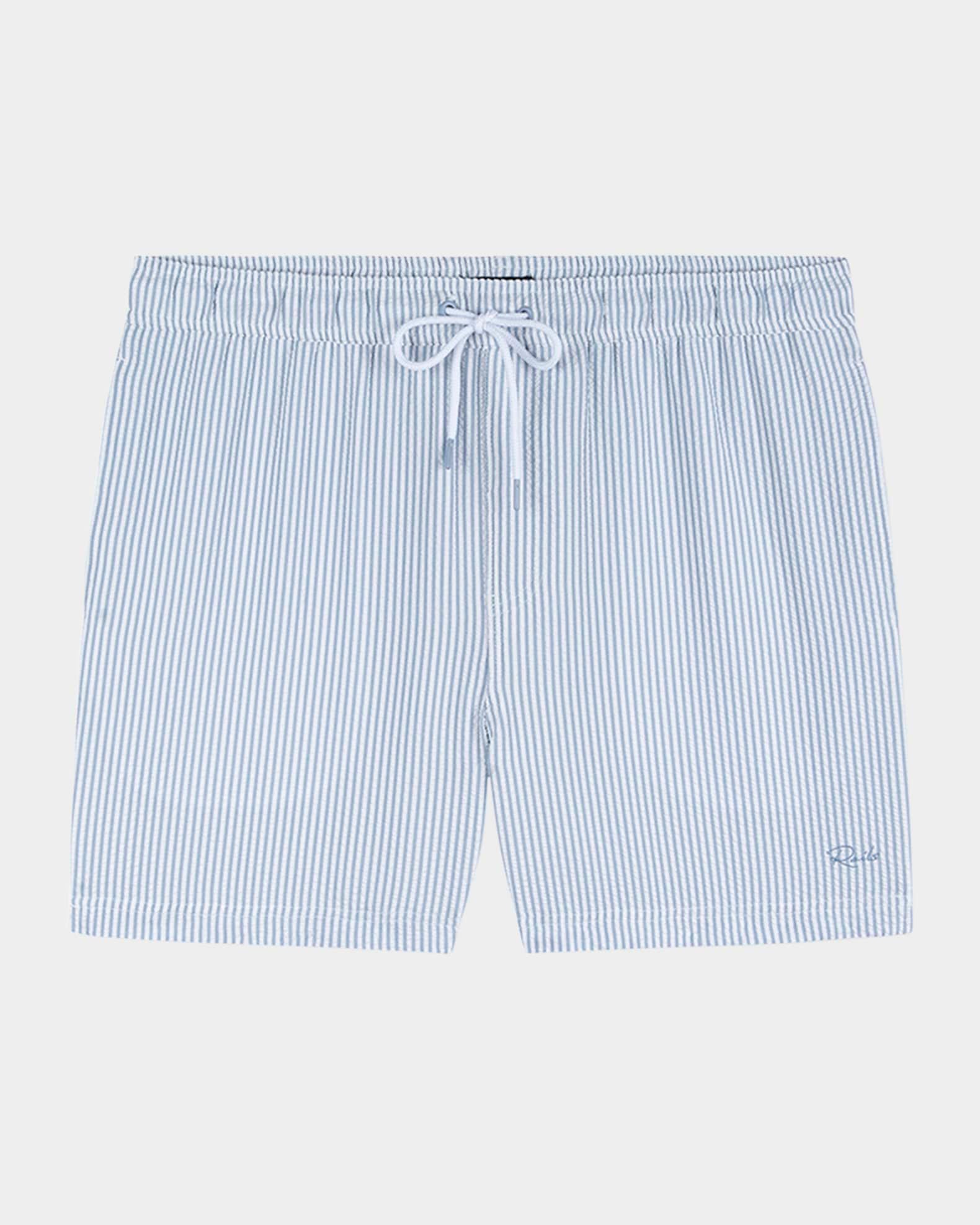 Men's La Brea Stripe Seersucker Swim Trunks Product Image