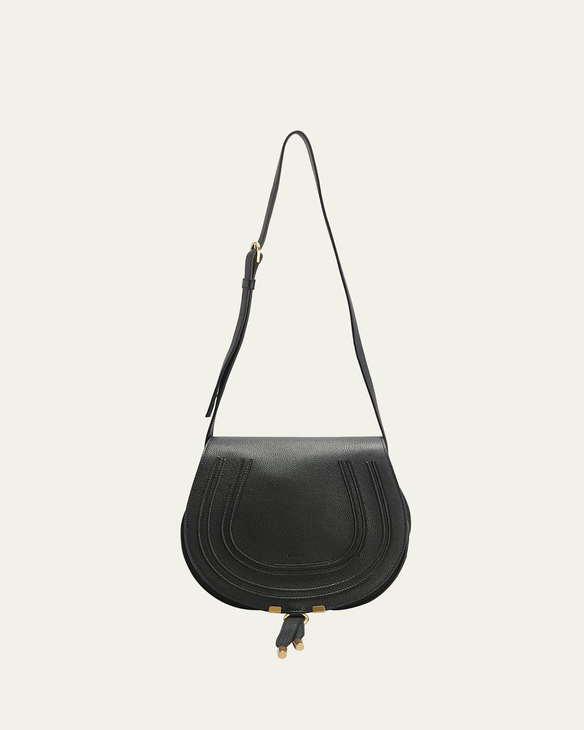 Marcie Medium Crossbody Bag in Grained Leather Product Image