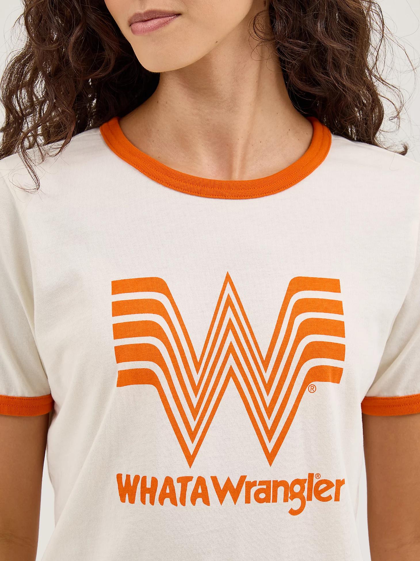 Wrangler x Whataburger Women's Ringer Tee | Women's TOPS | Wrangler® Product Image