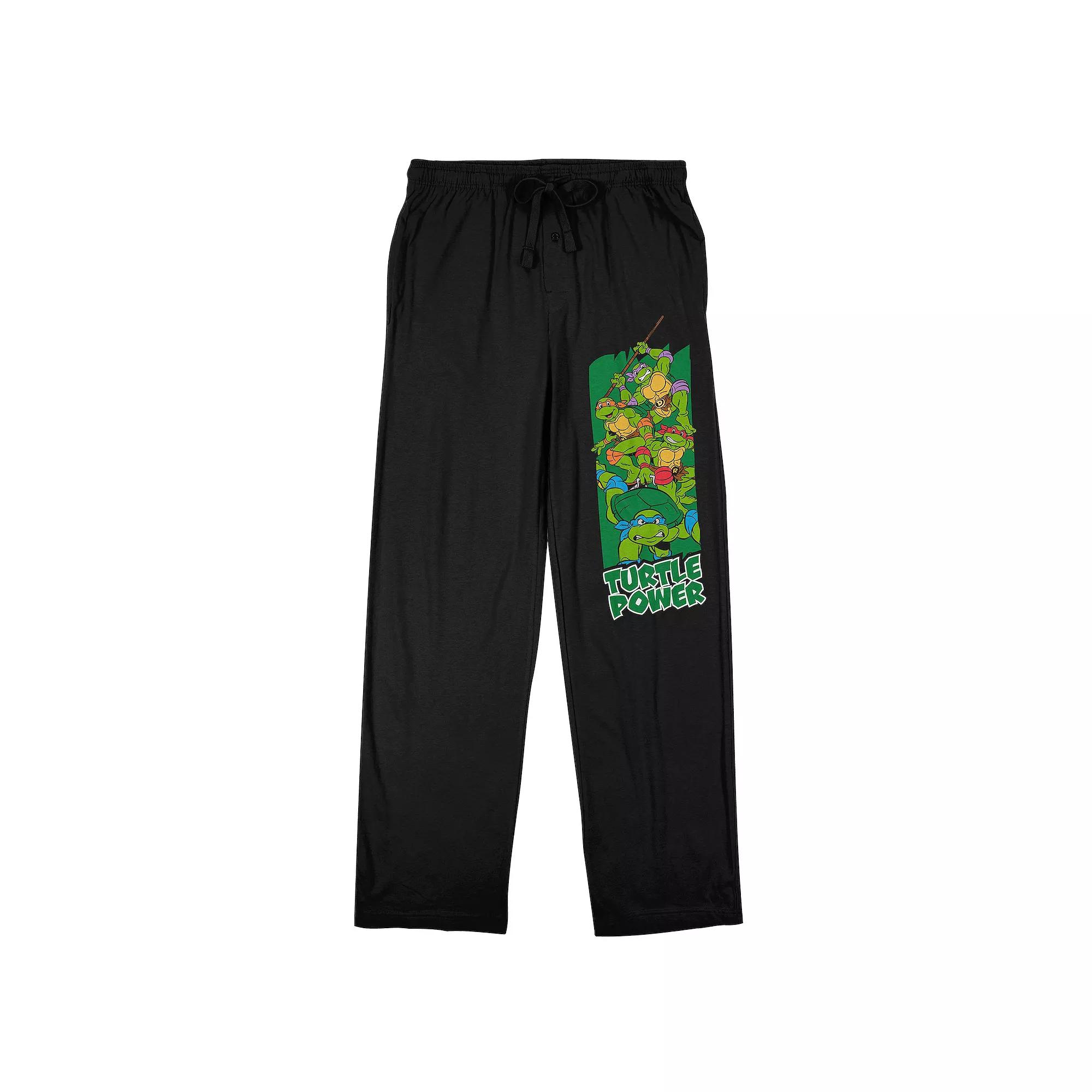 Men's Teenage Mutant Ninja Turtles Turtle Power Pajama Pants,  Product Image