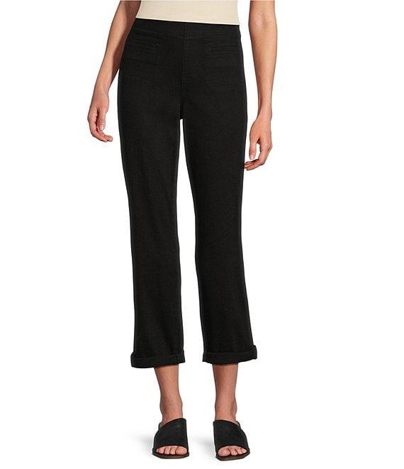 Westbound the HIGH RISE fit Crop Pull-On Roll Cuff Pants Product Image