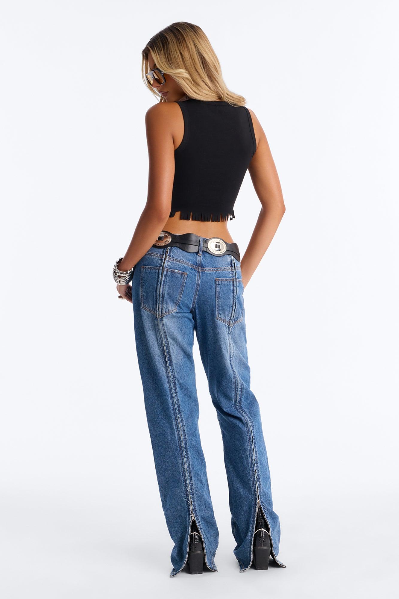 Howdy Honey Tank Top - Black Female Product Image